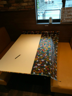 アクリル板 ステンドグラス風