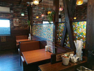 レトロカフェ風パーティーションを自作しました